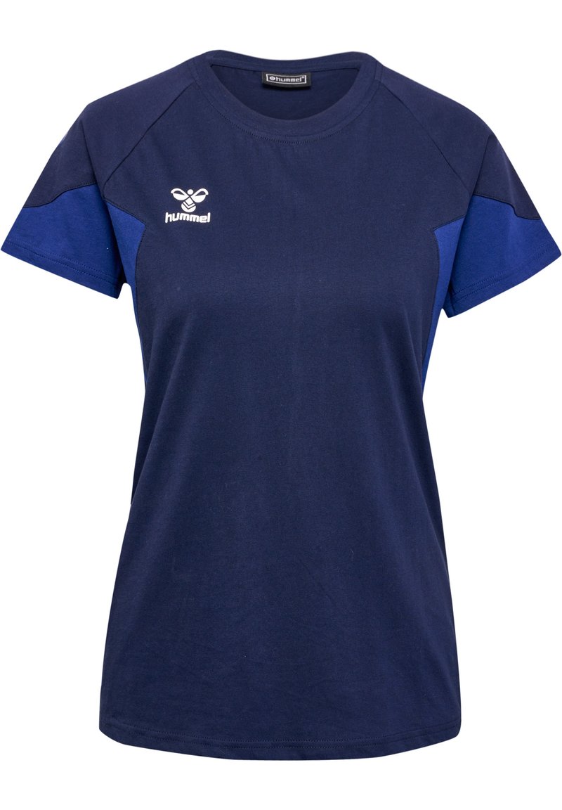 Hummel T-shirt print blauw