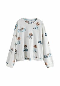 Next TALL FIT - PRINT LONG SLEEVE - Pyjama set - grey charlie the cockapoo/grey - Zalando