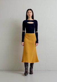 Rodebjer FLY - Φούστα σε γραμμή Α - camel