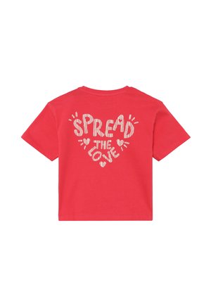 BACKPRINT - T-Shirt print - poinsettia