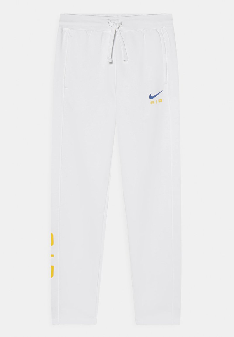 Nike Sportswear PANT UNISEX Tracksuit bottoms white/speed yellow