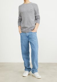 GANT Maglione - mottled dark grey