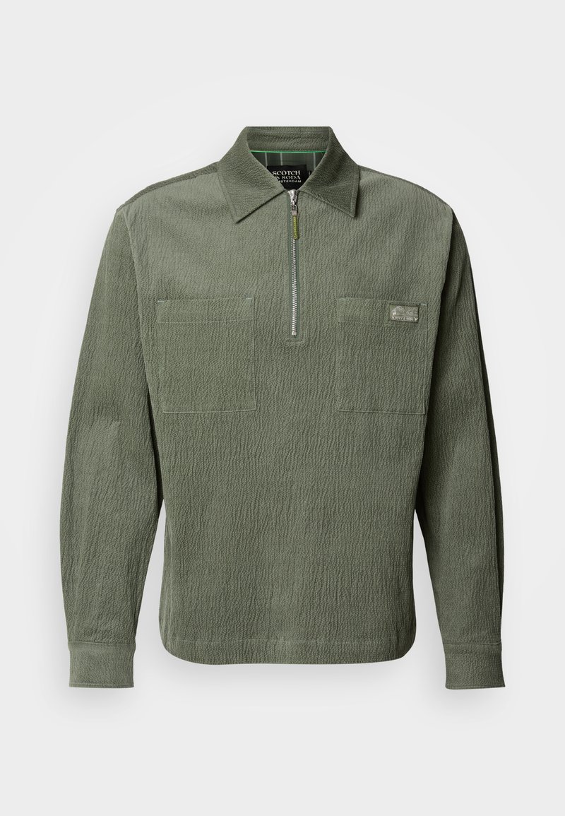 Scotch & Soda Overhemd kaki Scotch & Soda Overhemd kaki