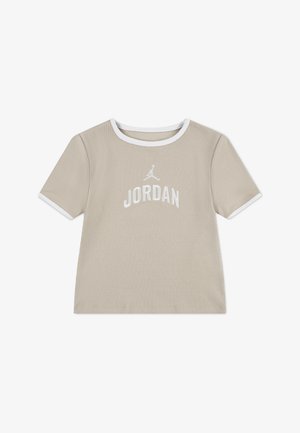 Jordan SEMI CROPPED TEE - Camiseta estampada - sanddrift