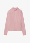 FITTED TRAINING JACKET WITH FULL ZIP AND POCKETS
 - Spordijakk - mauve