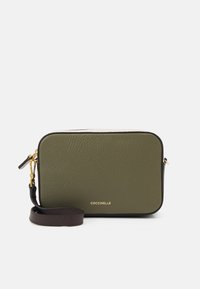 TEBE - Rankinė per petį - braun/green/off-white