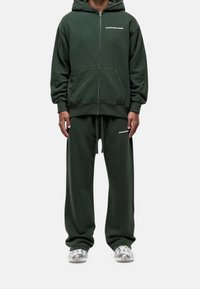 Good For Nothing Felpa con zip - green
