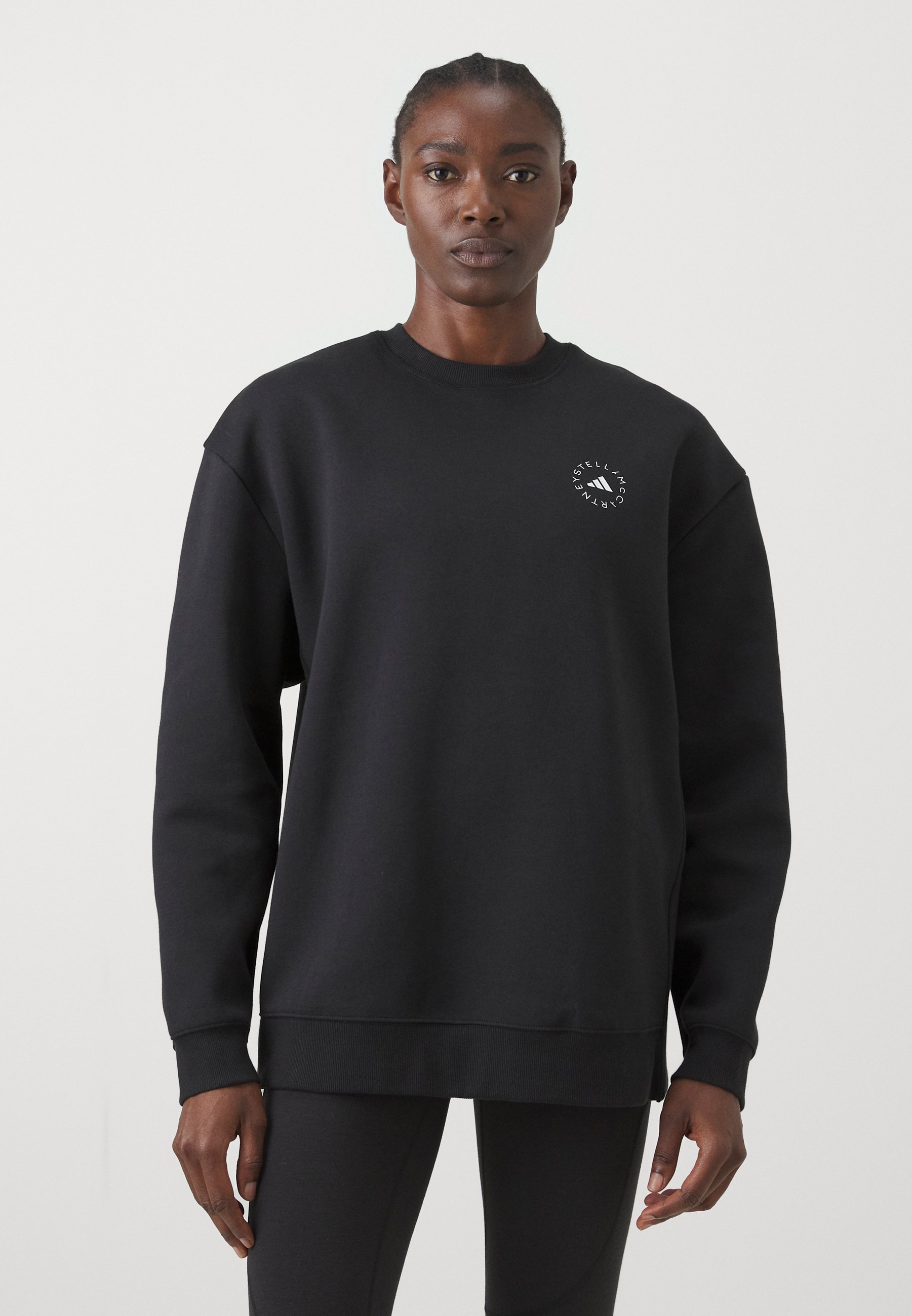 adidas by Stella McCartney LOOSE - Sweatshirt - black - Zalando.co.uk