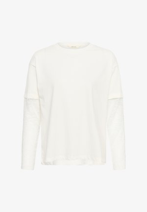 Cream, CRMARNIA DOUBLE LAYER LONG SLEEVE - Maglietta a manica lunga - snow white