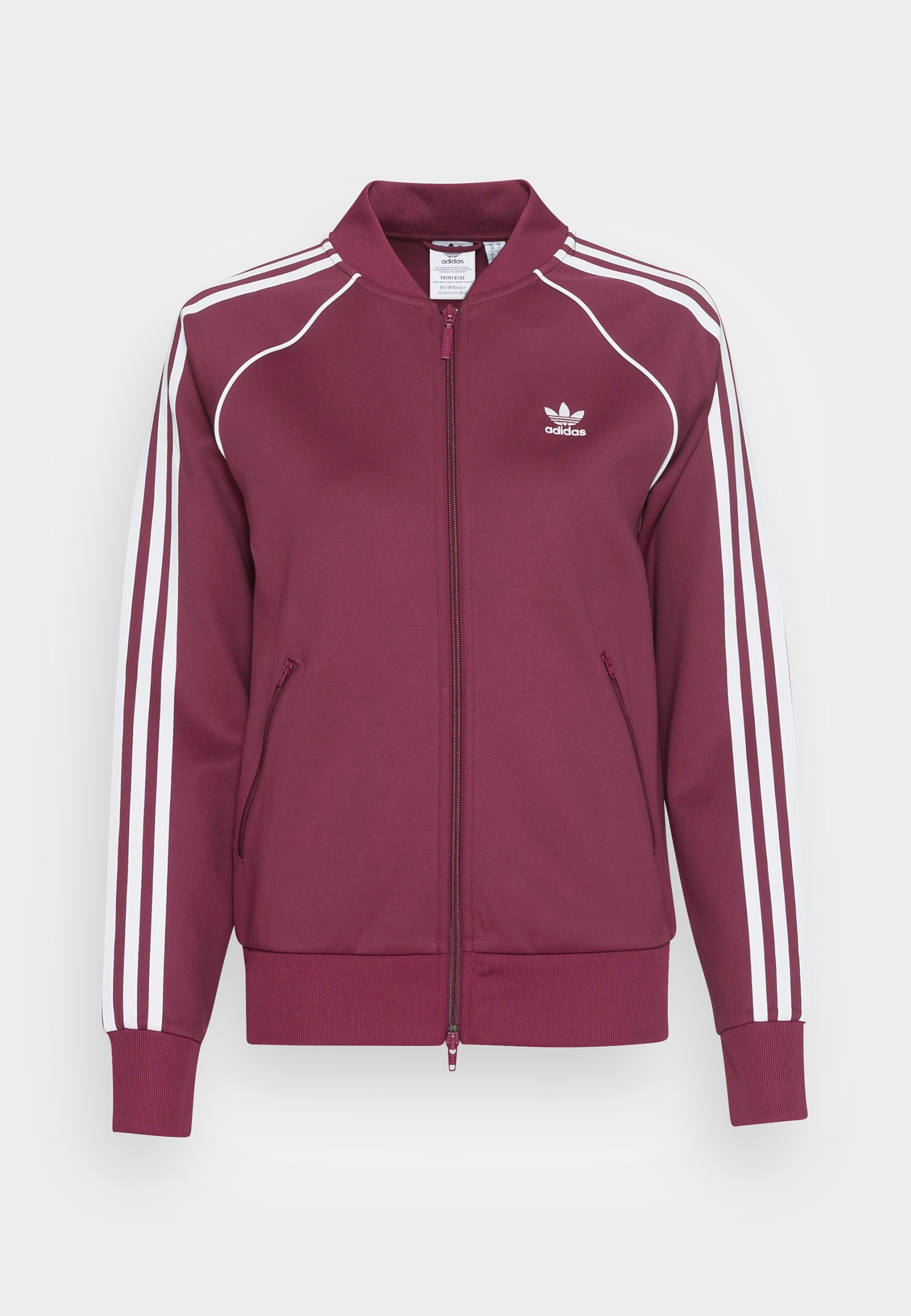 adidas Originals TRACKTOP - Trainingsvest - victory crimson/bordeauxrood -  Zalando.nl
