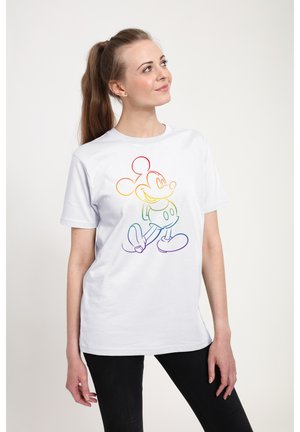 MICKEY MOUSE BIG PRIDE - T-shirt print - white