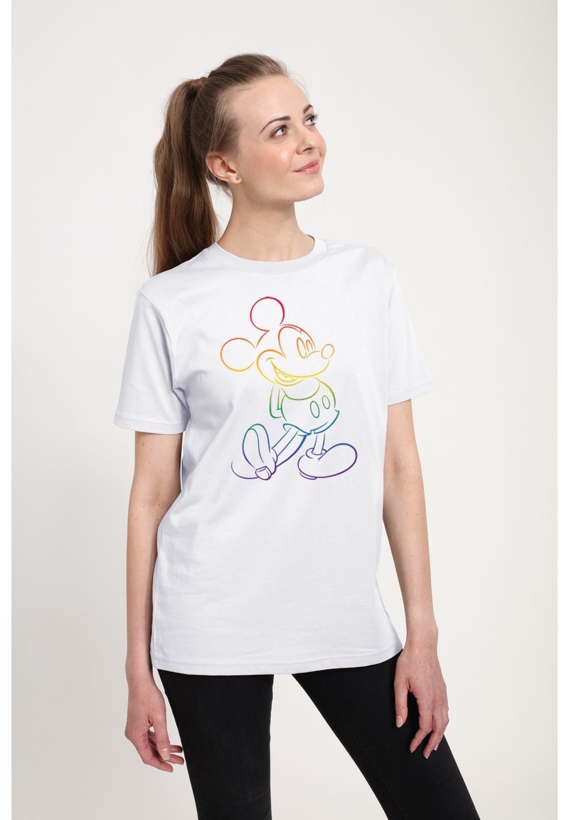 Disney - MICKEY MOUSE BIG PRIDE - T-shirt imprimé - white, Agrandir