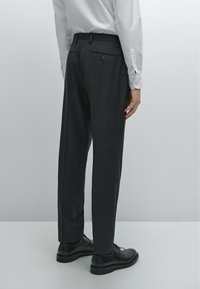 Massimo Dutti SUIT - Pantalon - dark grey