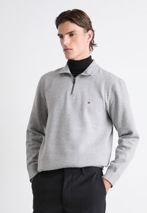 ESSENTIAL ZIP UNISEX - Sudadera - medium grey heather