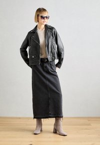 Anna Field LEATHER - Klasszikus bokacsizmák - taupe