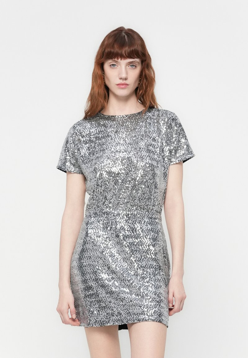 Maje Cocktailjurk meerkleurig