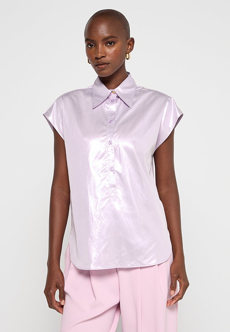 pinko Overhemdblouse paars pinko Overhemdblouse paars