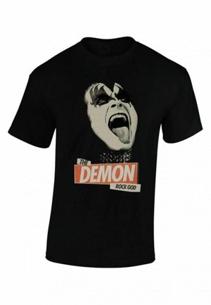 KISS-ROCK GOD - T-shirt print - black