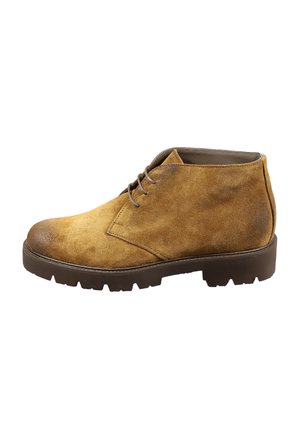 ORIGINAL ITALIENISCHE CITY - Schnürstiefelette - braun
