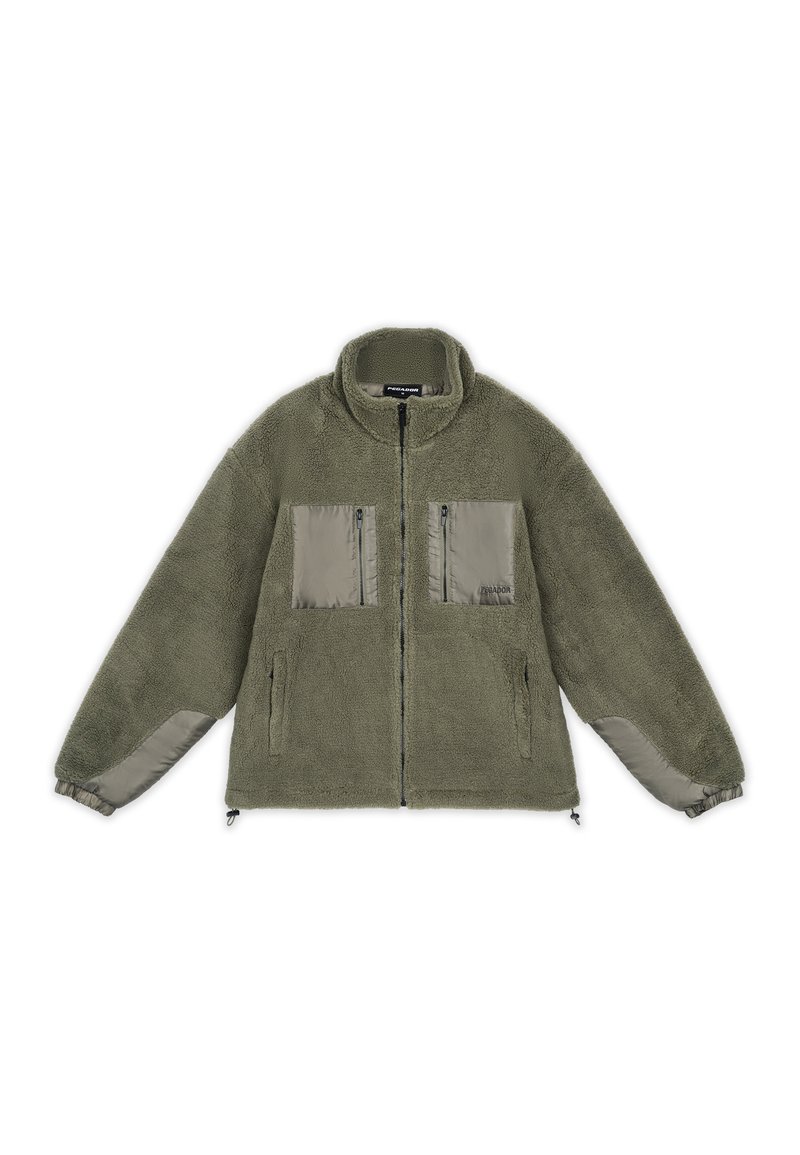 Pegador Fleecejas olijfgroen