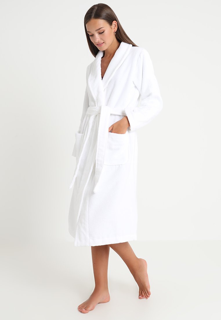 Calvin Klein Underwear ROBE Dressing gown white Zalando.co.uk