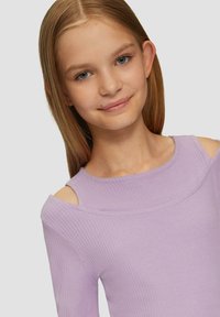 s.Oliver LONG SLEEVE - Longsleeve - lavendel