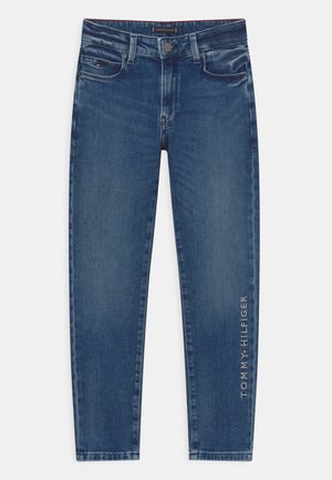 MODERN STRAIGHT EMBROIDERY - Jean droit - light blue