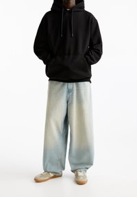 PULL&BEAR Hoodie - black
