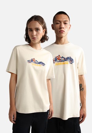 S BACKCOUNTRY - T-shirt print - whitecap gray