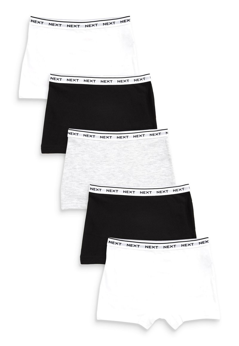 Next 5 PACK - Panties - black grey white/schwarz - Zalando.de