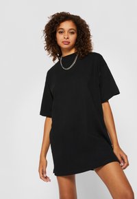 Urban Classics Robe en jersey - black