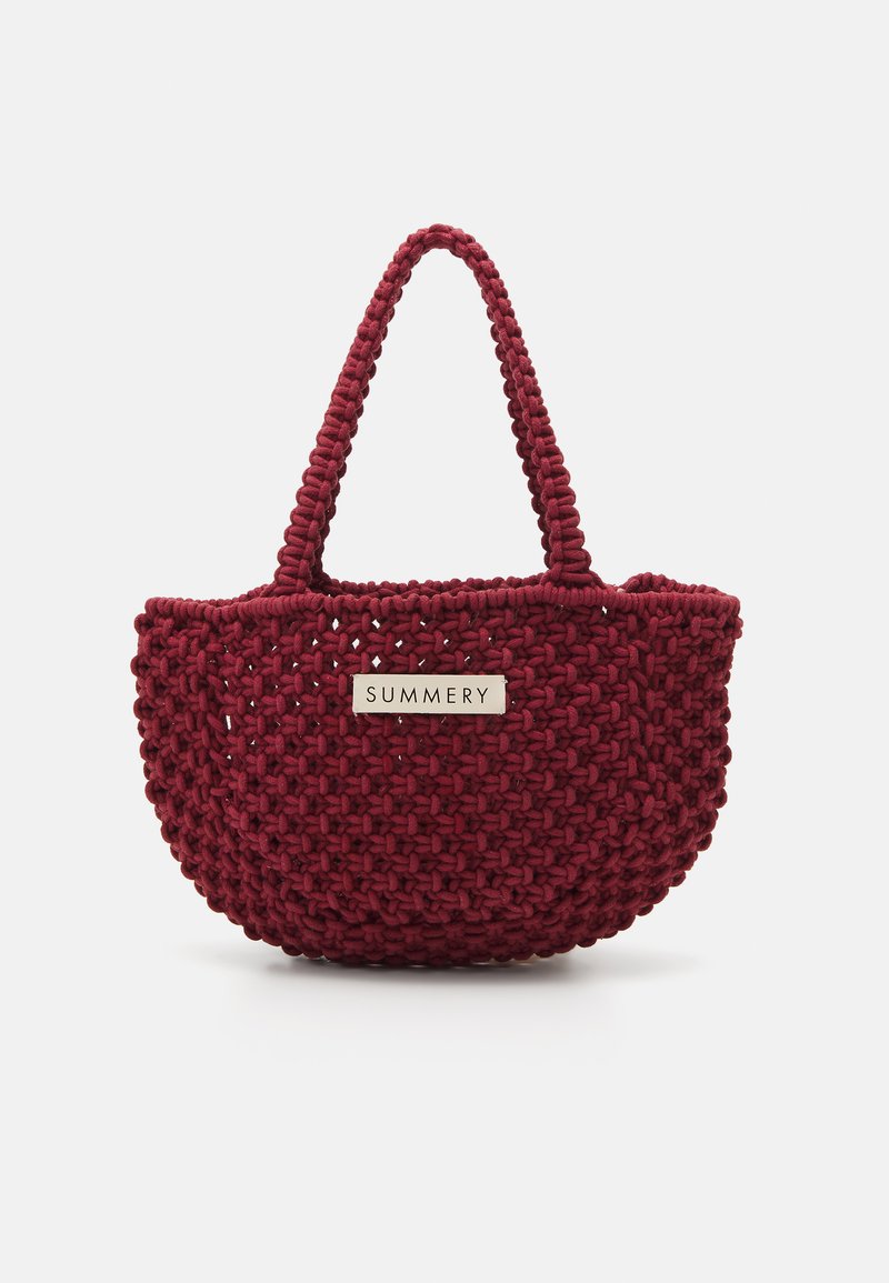 SUMMERY Copenhagen JOJO SMALL BAG - Ručna torba - barn red
