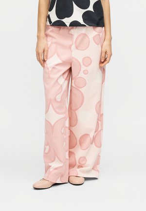 NATURAALI KEIDAS KIOSKI  - Pantalon de survêtement - light pink/off-white