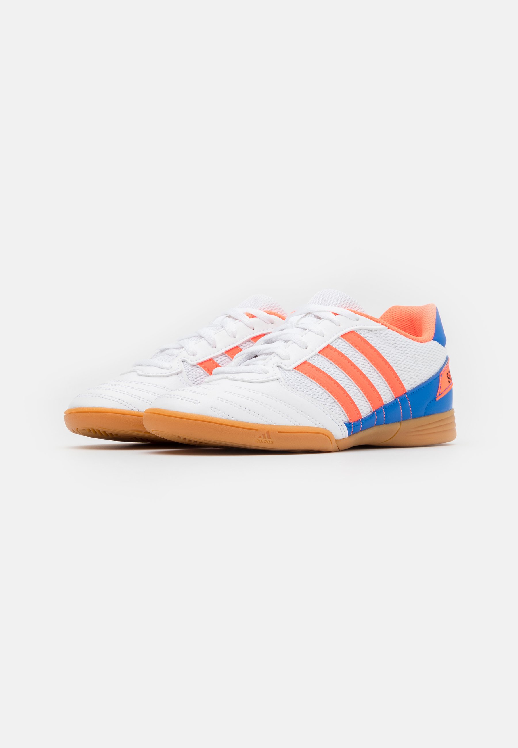 SUPER SALA FOOTBALL SHOES INDOOR Fotbollsskor inomhusskor footwear whitesignal coralglow blue SUPER SALA FOOTBALL SHOES INDOOR Fotbollsskor inomhusskor footwear whitesignal coralglow blue
