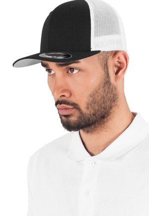 TRUCKER 2-TONE - Cap - blk wht