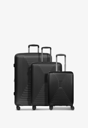 SET TEILIG MIT DEHNFALTE - Trolley - black metallic