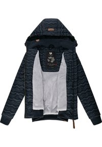 Ragwear NUGGIE ZIG ZAG INTL - Winter jacket - dark blue