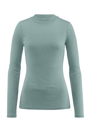 hessnatur SOFT SLIM - Long sleeved top - gischtgrün