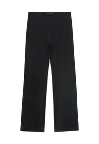 STRAIGHT MID RISE - Hlače - black
