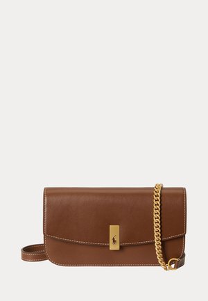 Polo Ralph Lauren POLO ID LEATHER CHAIN WALLET & BAG - Kabelka - cuoio