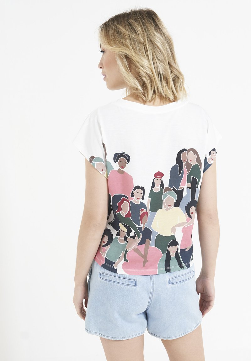 Damen T-Shirts | I.Code by IKKS T-Shirt print multicoloured/mehrfarbig - RL13667 Damen T-Shirts | I.Code by IKKS T-Shirt print multicoloured/mehrfarbig - RL13667