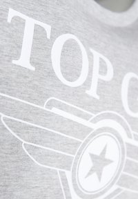 TOP GUN Printtipaita - grey mélange