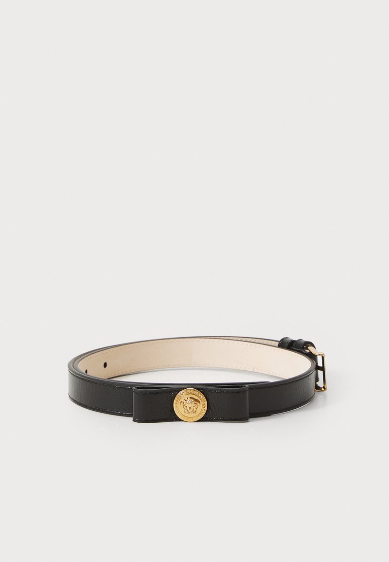 Versace - BELT UNISEX - Cinturón - black/gold-coloured, Ampliar