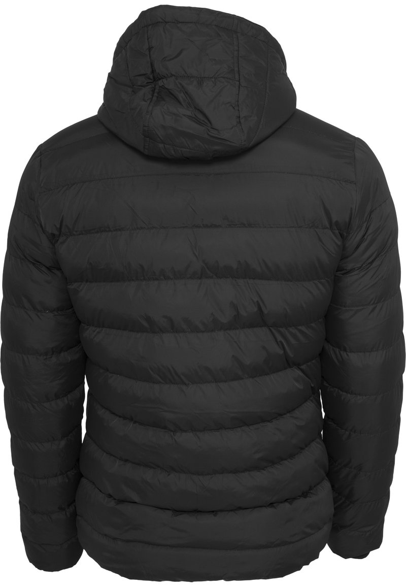 Urban Classics Giubbotto Invernale Trapuntato Uomo, Antivento E Impermeabile, Mezza Stagione Con Cappuccio