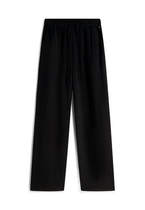 Tommy Jeans, TEXTURED LOOSE PANTS - Παντελόνι - black