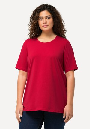 Ulla Popken RUNDHALSAUSSCHNITT HALBARM - T-shirt basic - .