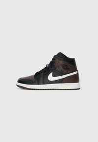 AIR JORDAN 1 MID EMEA - Augsti sporta apavi - baroque brown/white/black