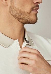 Next SMART COLLAR - Poloshirts - ecru white