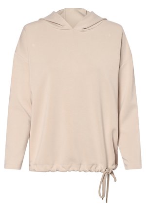 Felpa con cappuccio - beige