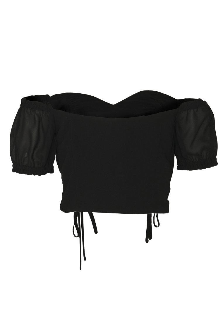 Women DRAWSTRING DETAIL OFF SHOULDER - Blouse Women DRAWSTRING DETAIL OFF SHOULDER - Blouse